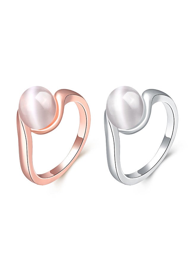 SKMEI Fashionable Latest Shinny Simple Ring Akr062B6 - Image 1