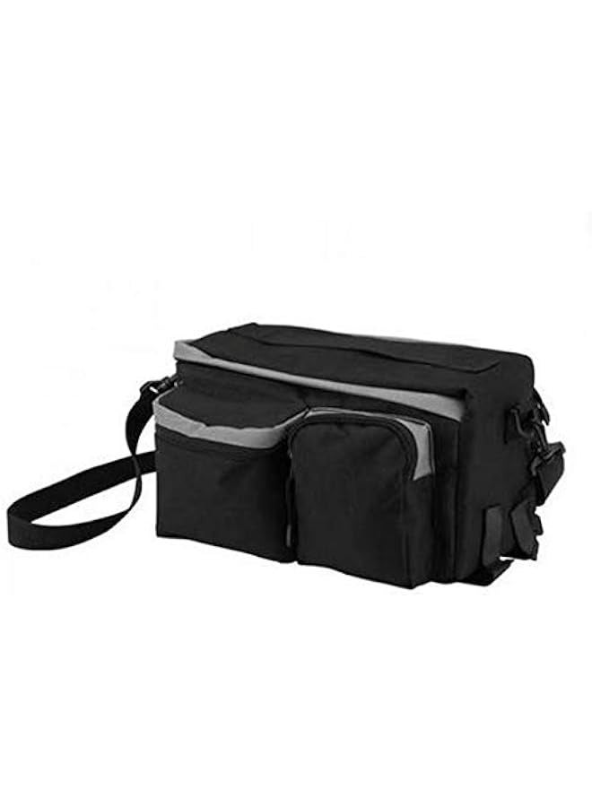 Generic Bike Bag Saddle Back Seat Pouch Bicycle Pack Riding Equipment Pannier Outdoor Sports Basket  - Image 2