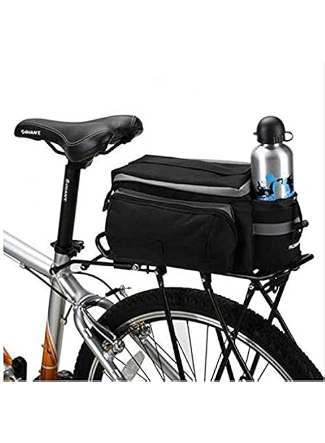 Generic Bike Bag Saddle Back Seat Pouch Bicycle Pack Riding Equipment Pannier Outdoor Sports Basket  - Image 1