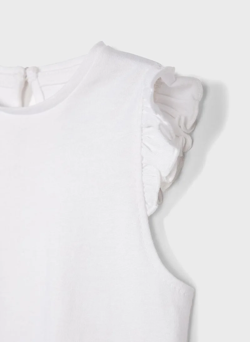 Zippy Infant Ruffle Sleeve T-Shirt