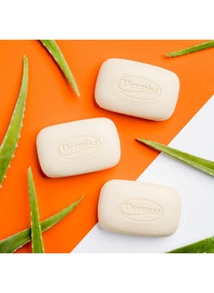 DERMISA Sulfur Bar With Aloe Vera Helps To Cleanse Oily Acneprone Skin And Unclog Pores Contains Sulfur + Aloe Vera No Parabens No Animal Testing 3 Oz Pack Of 1  - Image 2