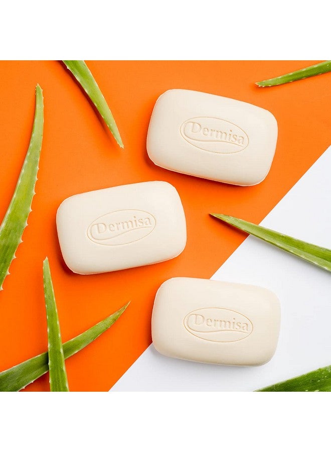 DERMISA Sulfur Bar With Aloe Vera Helps To Cleanse Oily Acneprone Skin And Unclog Pores Contains Sulfur + Aloe Vera No Parabens No Animal Testing 3 Oz Pack Of 1 - Image 2