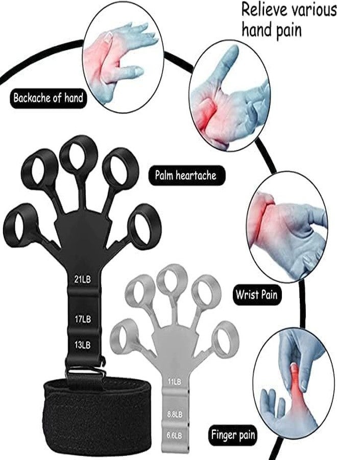 Rhonnium Women Men Exercise Trainer Hand Grip Strengthener - Image 4