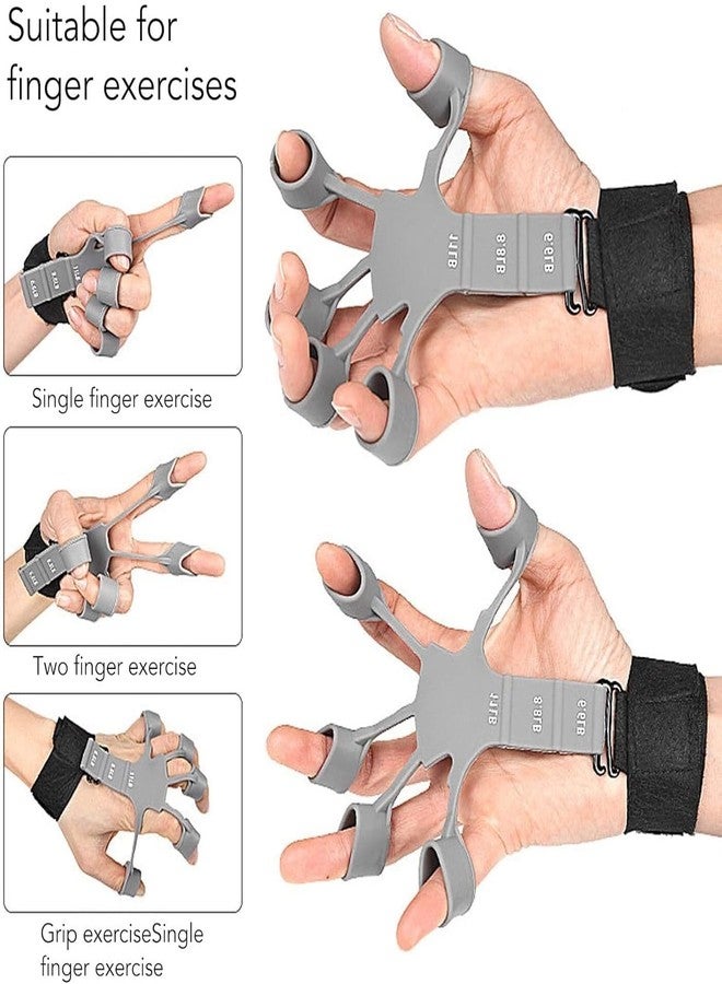 Rhonnium Women Men Exercise Trainer Hand Grip Strengthener - Image 2
