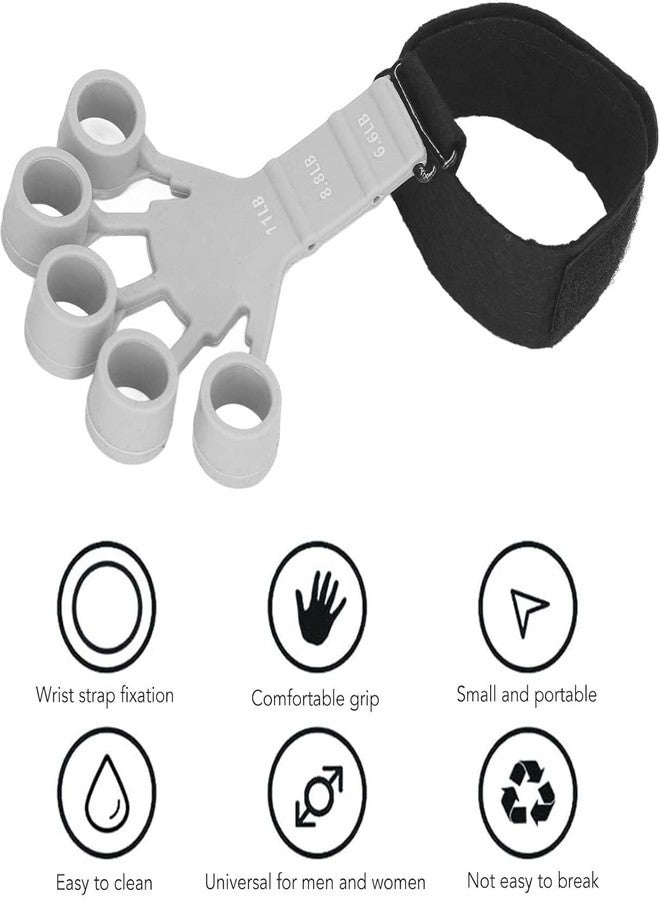 Rhonnium Women Men Exercise Trainer Hand Grip Strengthener - Image 3