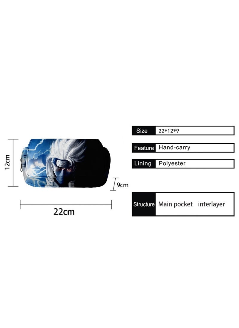 Naruto - 【 School Season 】Naruto Student Backpack Children's Anime Backpack Double-layer Pen Bag Two-piece Back-to-school Must-have 14-inch Laptop Bag Casual Bag Travel Bag - Image 1
