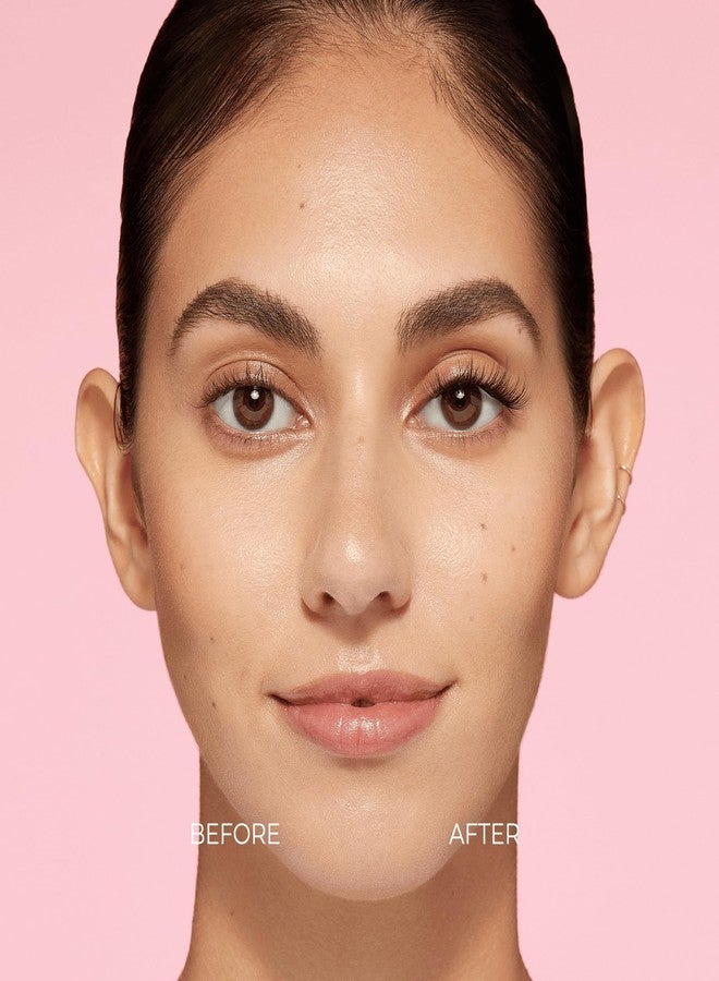 Impress KISS imPRESS Falsies Press On Self Adhesive Eyelashes, 12mm-14mm Natural Volume Press On Lashes, Black, No Glue Needed, Invisible Band, 12 Lash Clusters - Modern - Image 5