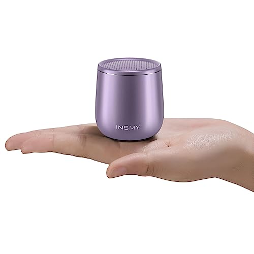 INSMY C17-MAX, Waterproof Small Bluetooth Speaker, Rich Audio, Pairing, Portable, Handheld, Purple - Image 1