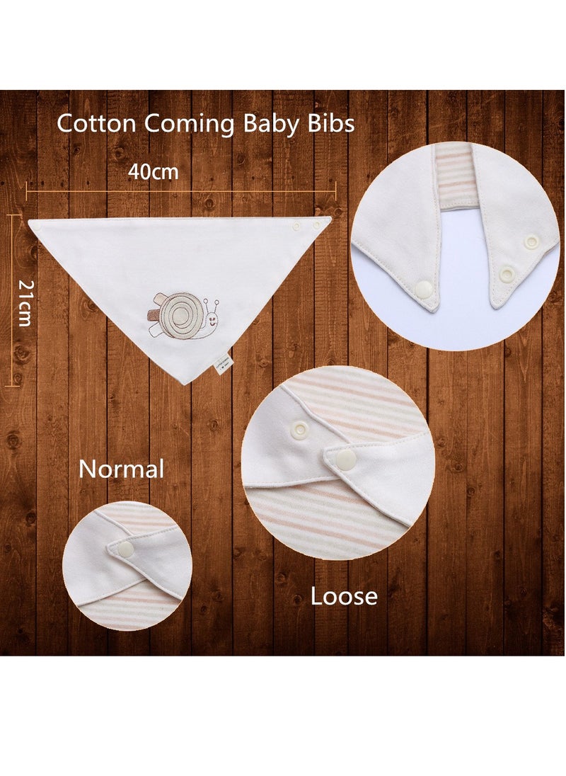 Bebiland 4 Pack Baby Bandana Drool Bibs, Funny Soft Cute Unisex Baby Teething Bibs and Embroidery Gender Neutral Bibs for Newborns, Infants and Toddlers  - Image 2