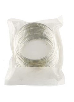 Generic 100pcs Jewelry Wire Loops Memory White  - Image 1