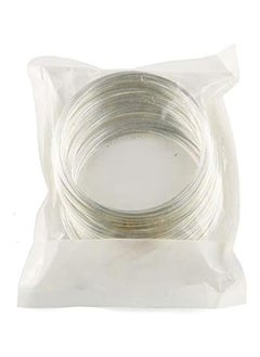 Generic 100pcs Jewelry Wire Loops Memory White  - Image 2