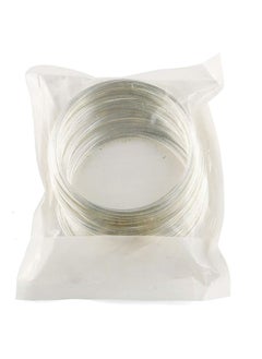 Generic 100pcs Jewelry Wire Loops Memory White  - Image 4