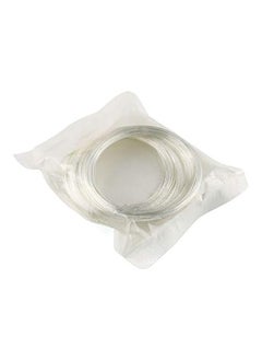 Generic 100pcs Jewelry Wire Loops Memory White  - Image 3
