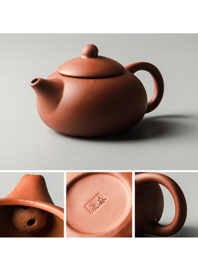 Jingke Zisha Teapot China Yixing Xishi Teapot Kung Fu Tea Set Exquisite Ceramic Tea Set, Black Purple Sand 150ml - Image 3