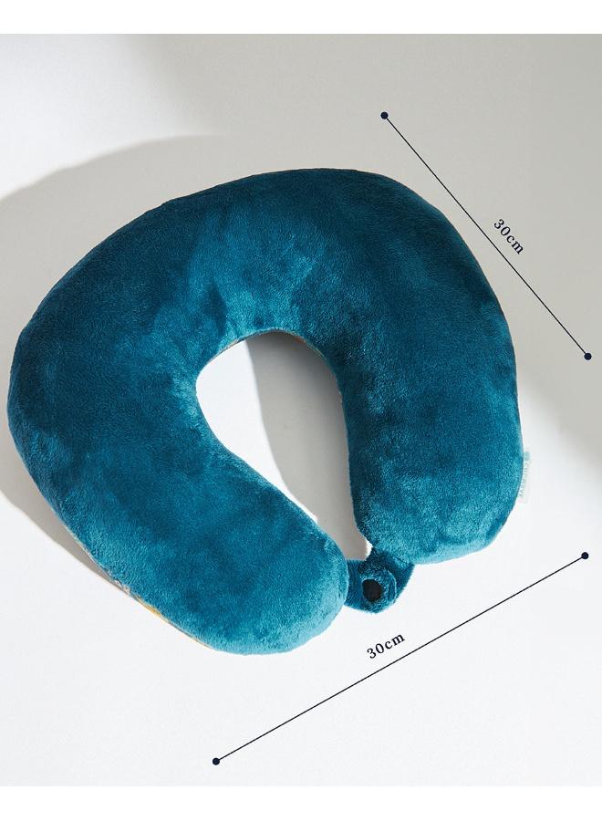 Chumbak Resort Life Travel Pillow with Plush Eye Mask - Image 5