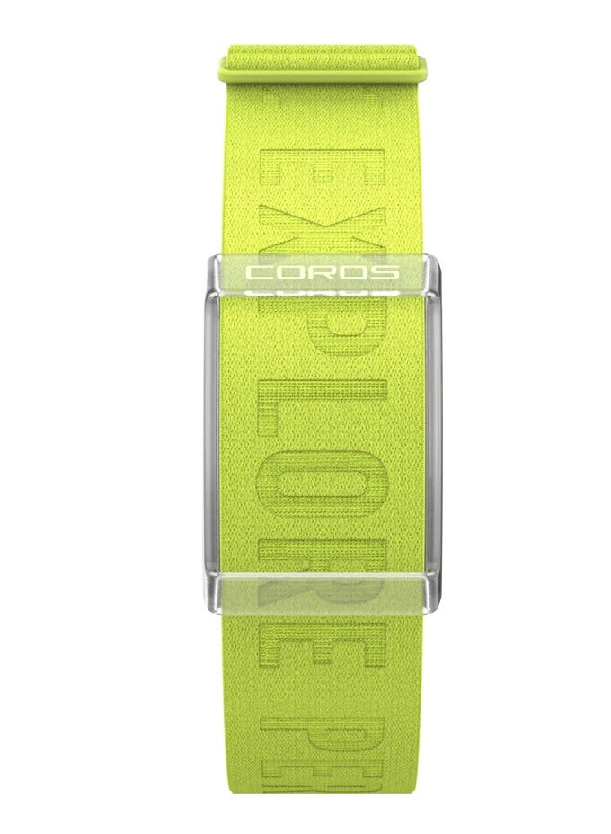 COROS Heart Rate Monitor Grey/Lime - Image 5