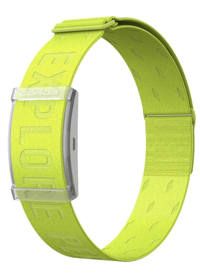 COROS Heart Rate Monitor Grey/Lime - Image 3
