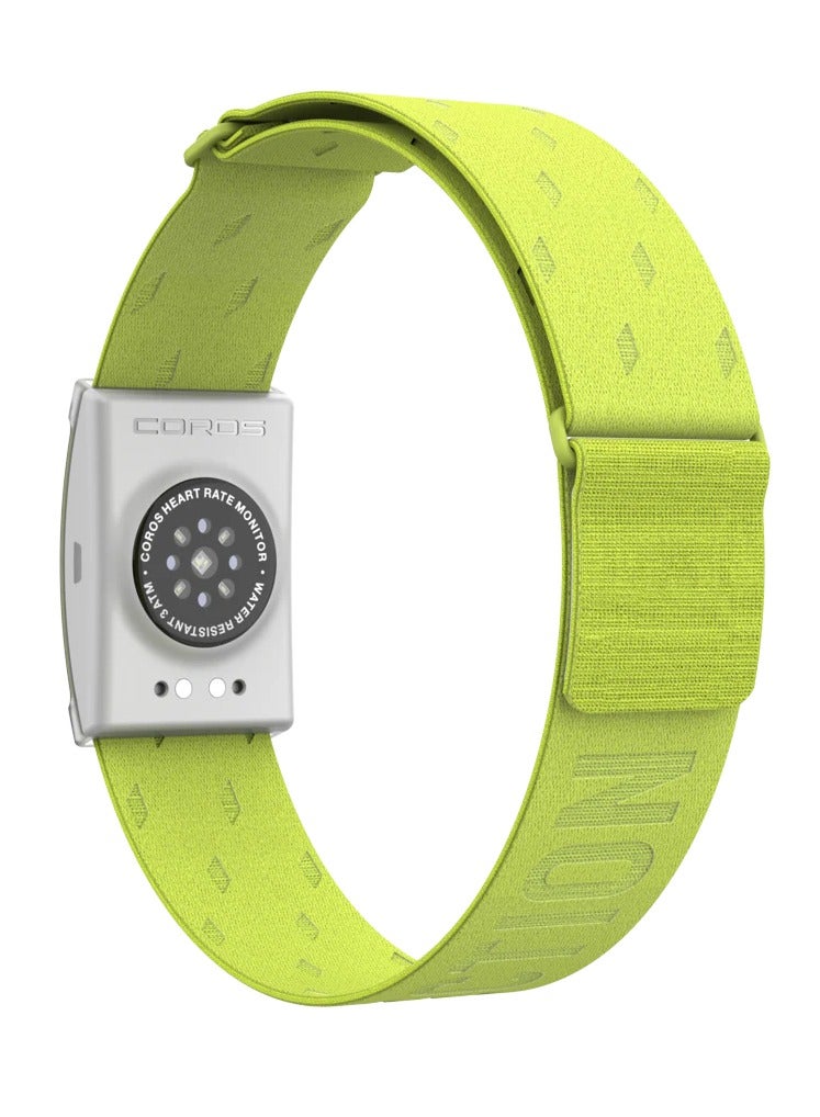 COROS Heart Rate Monitor Grey/Lime - Image 1