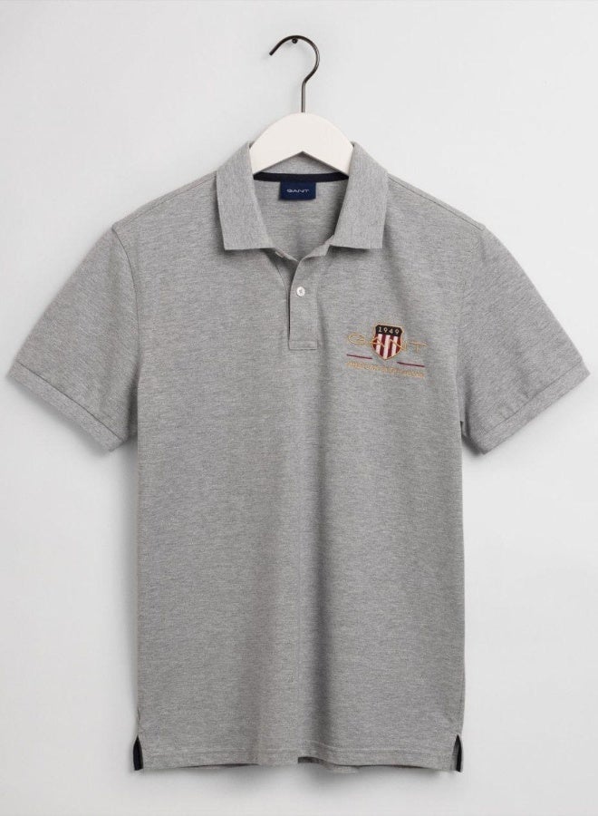 غانت قميص بولو غانت آركايف شيلد بيكيه - Image 5