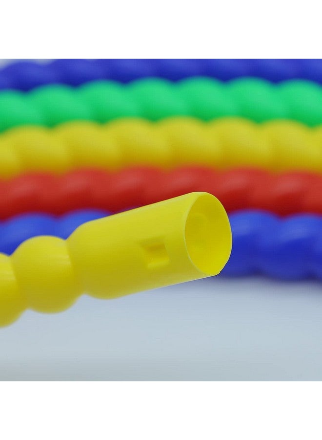 اتش اس انتربرايز حلقة هولا هوب للأطفال من HS ENTERPRISE للبنات والأولاد، لعبة حلقة لياقة بدنية مثالية للعب وتدريب الحيوانات الأليفة، دائرة تمارين بلاستيكية ملونة قابلة للتعديل (صغيرة) - Image 2