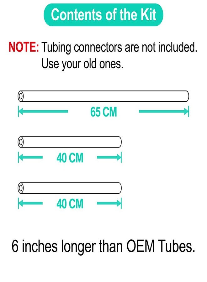 Nenesupply Tubing Compatible with Lansinoh Breast Pump. Not Original Lansinoh Pump Parts Replace Lansinoh Tubing. Use on Lansinoh Signature Pro and Lansinoh Smartpump (Tubing) - Image 2