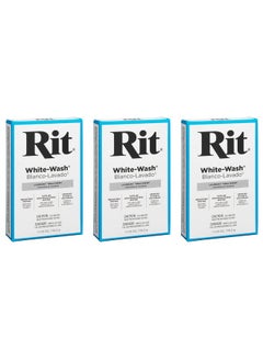 Rit Dye Rit Dye Powdered Fabric Dye, White Wash, 1 7/8-Ounce (Three Pack) 
