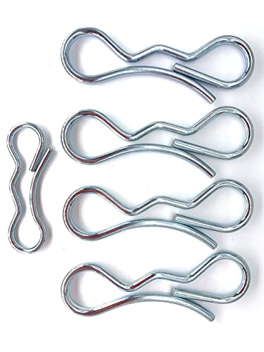 MHYYT Deck Clip Set， 194209 Bow Tie Lock Cotter Pins 4 pcs，194208 Bow Tie Lock Cotter Pin 1 pcs 。 - Image 4