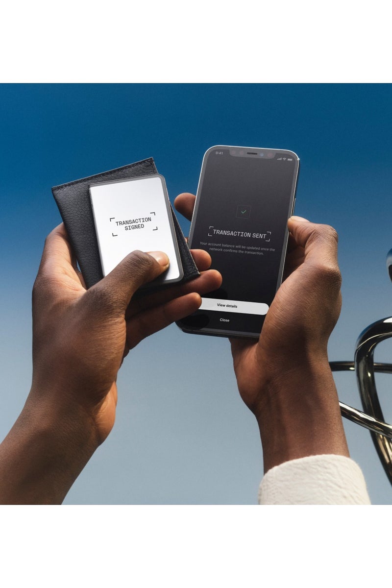 Ledger Ledger Stax Crypto Hardware Wallet with Curved E Ink Touchscreen, Secure Element Chip, Bluetooth, Wireless Charging, NFT Customizable Lock Screen, Black – Secure Your Digital Assets - Image 3