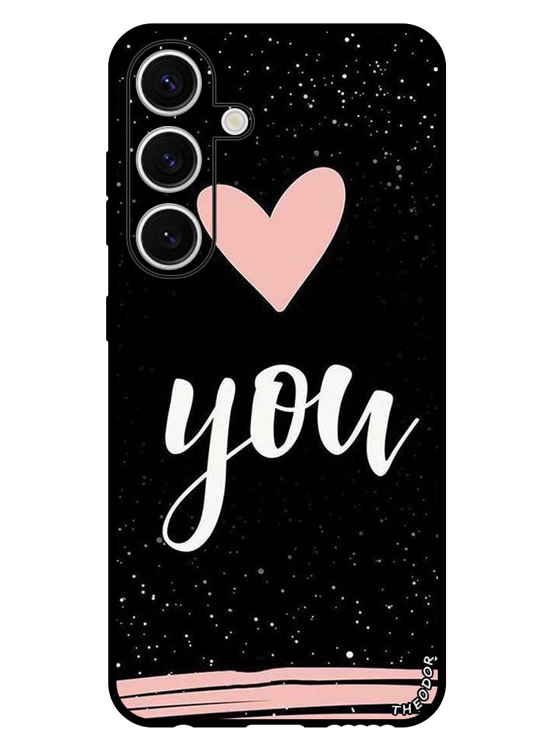 Theodor Protective Case Anti Scratch Shock Proof Bumper Cover For Samsung Galaxy S24 You  Heart - Image 1