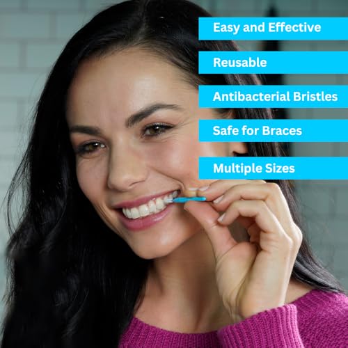 Piksters Interdental Brushes, Size 0, Grey Handle - Image 2