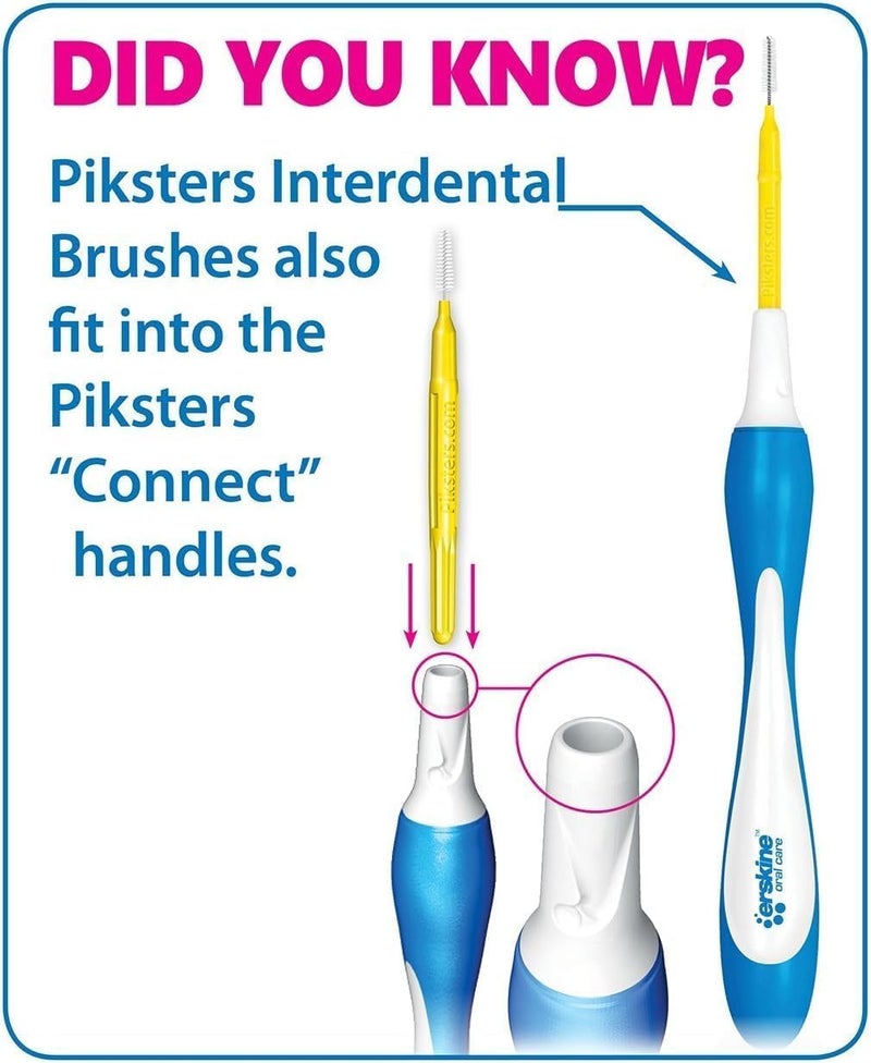 Piksters Interdental Brushes, Size 0, Grey Handle - Image 5