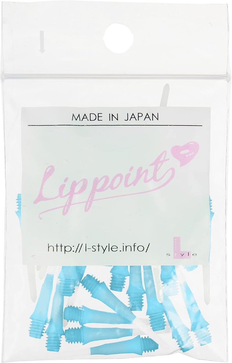 LSTYLE Dart Tips: Original Lippoint - Soft Tip Dart Points - 2BA Thread - Regular Length - 2 Tone Light Blue - Image 2