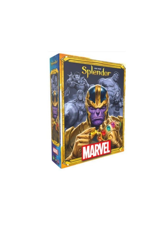 زد English board game card family strategy game toys splendor marvel Thanos Gems 
