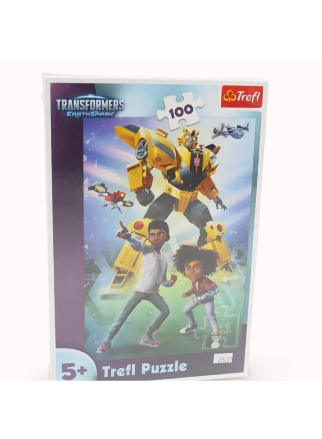 Trefl The Transformers Team Puzzle - 100 Pcs - Image 1