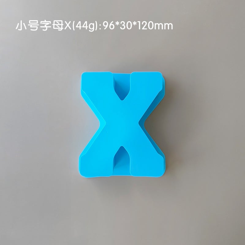 Uppercase And Lowercase Letter Molds, Creative Handmade Ornaments, Epoxy Resin Molds, Letter Mold, English Cake Silicone Mold - Image 1
