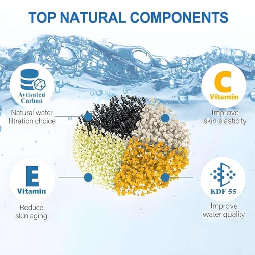 Beati Faucet Bath Filter for Tub Faucet,Bathtub Kinder Water Filter,Hard Water Softener,Remove 99% Contaminants,Lead,Chlorine and Fluoride - Improves Skin, Hair and Nails Condition, White, BTBF-051 - Image 4