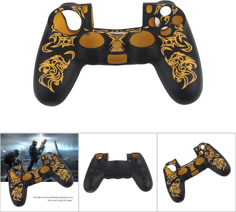 Wendry Silicone Cover for Controller, Skin Grip Shell Cover for Controller, Easy Install or Remove Soft Cover, Case Protector Compatible for (Yellow) - Image 5