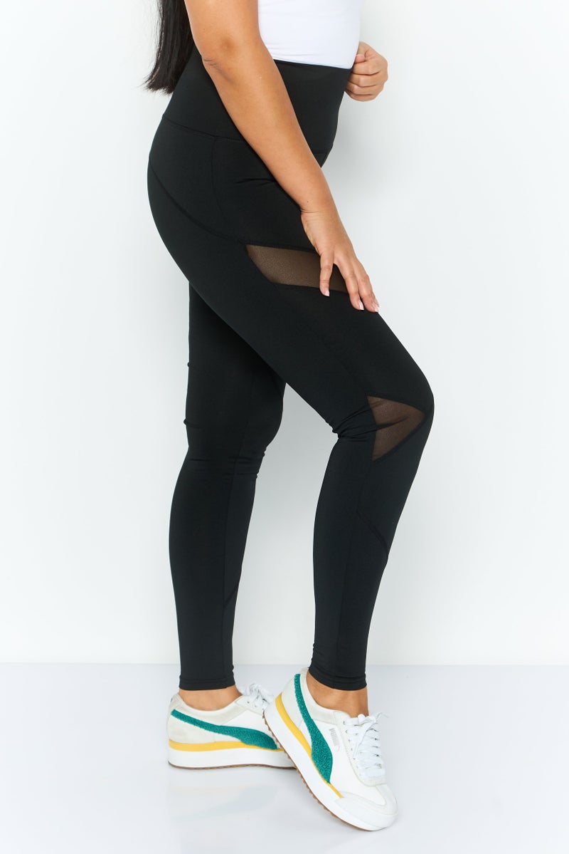 Ellesse Women Sportswear Graphic Print Leggings, Black - Image 3