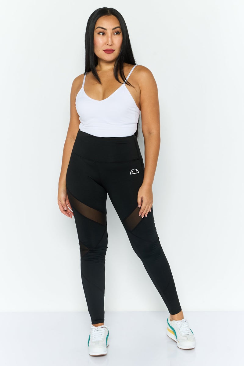 Ellesse ليجنغز رياضية للنساء بطباعة جرافيك، أسود - Image 2