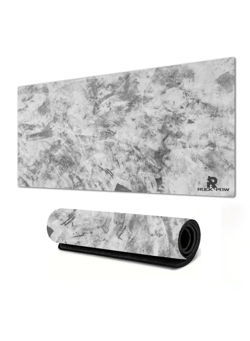 Large Desk Mouse Pad, Waterproof Gaming Mouse Pad. Gaming Mouse Pad,Non-Slip Desk Mat, Gaming Mouse Pad, Thick Rubber Desk Pad Mouse Pad, Suitable for Gaming, Office, and Home Use (L=800*300*3mm,XL=900*400*3mm,XXL=1200*600*3mm)