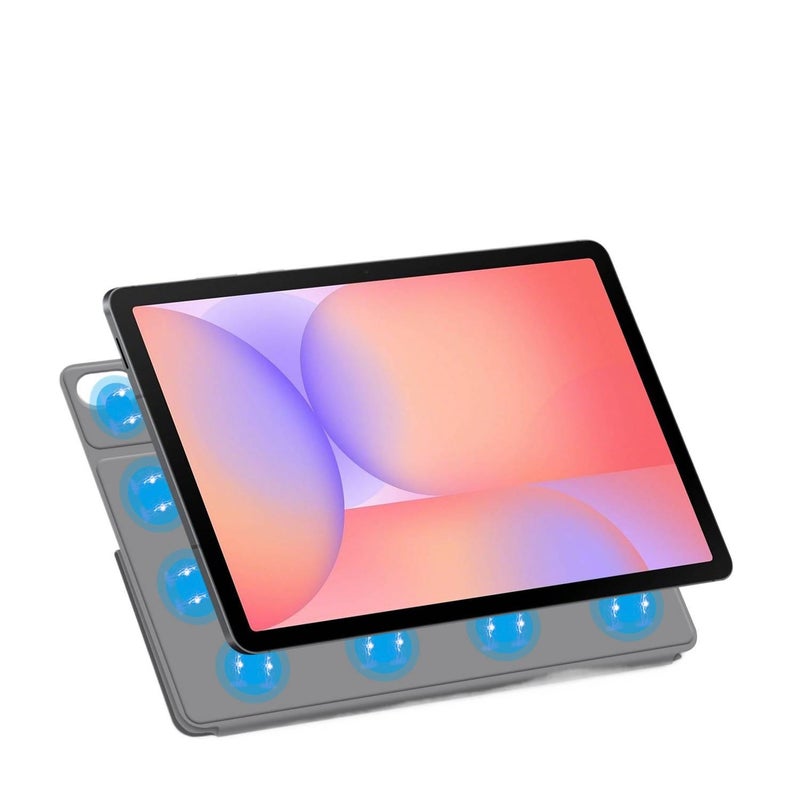 DGG Green Samsung Tab Folio Case Compatible with Samsung Galaxy Tab S10 Lite with Protective Cover Stand Function and Daily Tablet Carry - Image 5