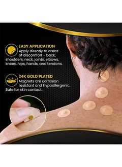 Ocean Magnetic Acupressure Patches, Ultra Strength Healing Magnets for Body & Pain Relief, 3000 Gauss Acupressure Magnetic Plaster (5 Pack)  - Image 4