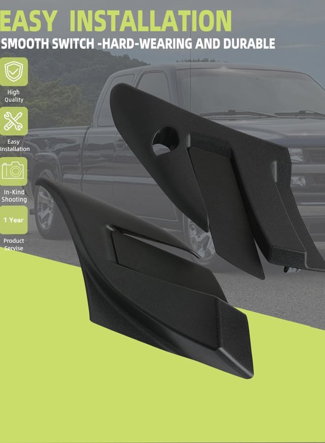 HONFQP New Windshield Wiper Cowl End For Chevrolet Silverado/GMC Sierra 1999-2007/ Suburban/Tahoe/Yukon/ 2000-2006/ Avalanche/Cadillac Escalade 2002-2006 Accessories Parts Replaces 15287177 15287178 - Image 2
