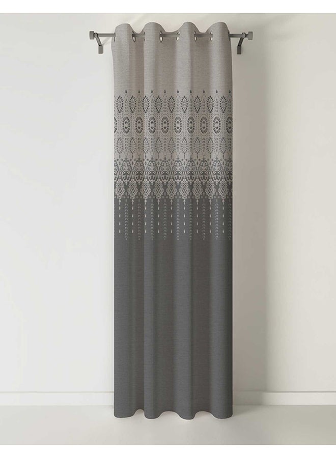 SHATTA Ready-Made Printed Curtain (One Piece Grommet) 275x135x275 