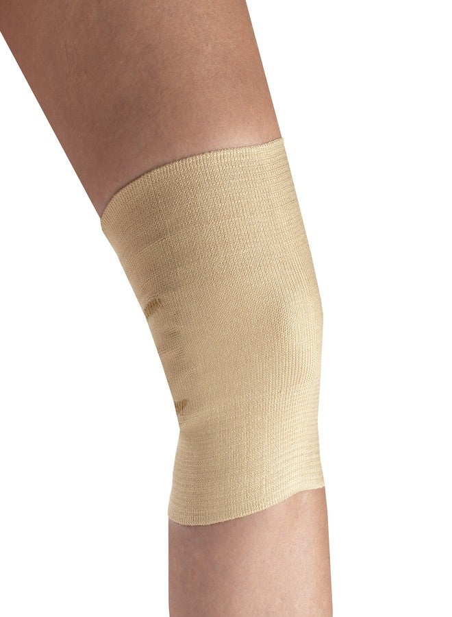 CHAMPION C-70 Contour Cut Knee Support, Beige, Medium - Image 1