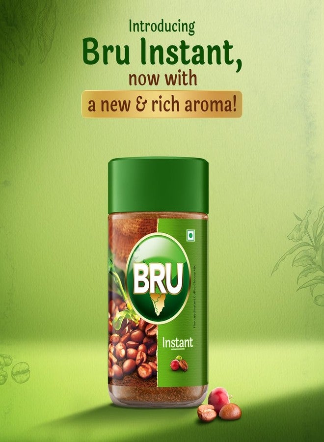 Bru Instant | Aromatic Coffee From South Indian Plantations | Premium Blend of Robusta & Arabica Beans For a Rich Coffee Experience | 150g - Image 2