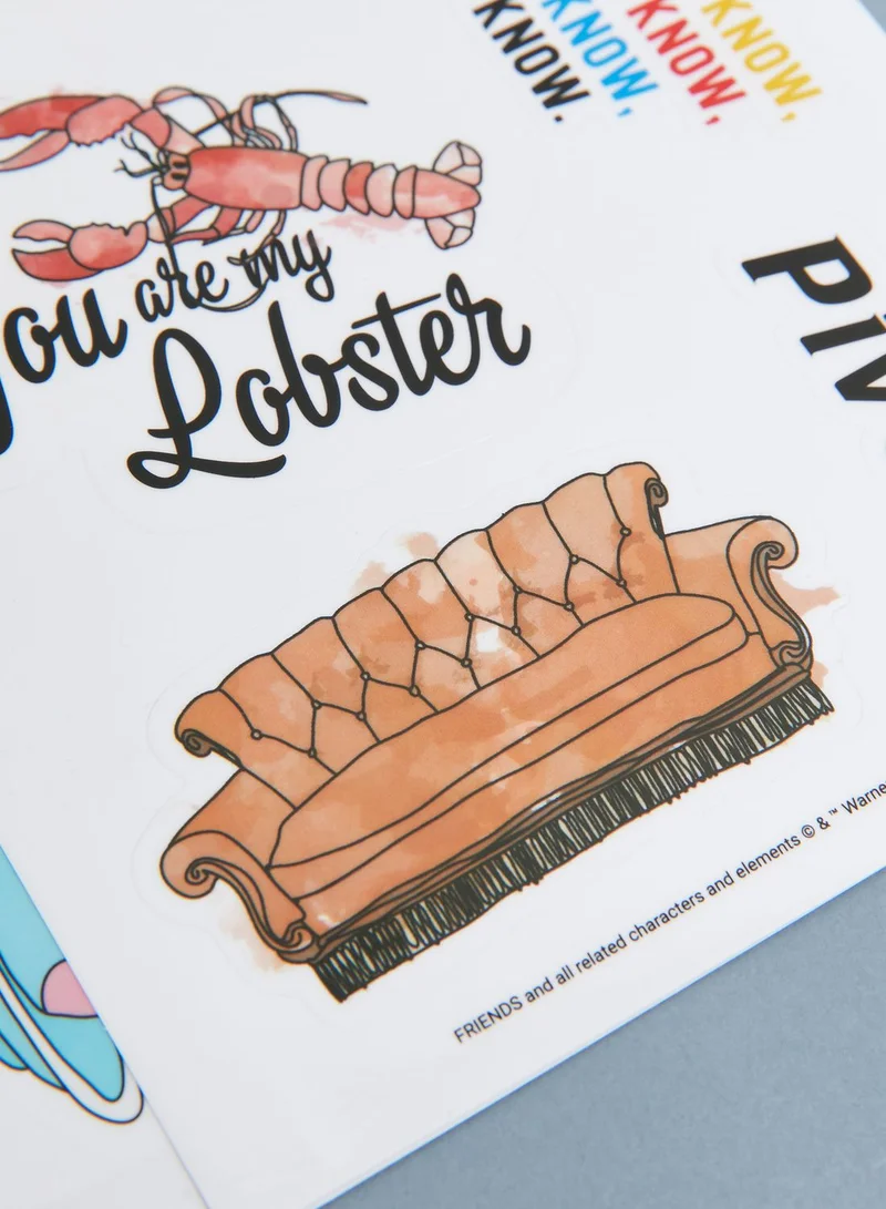 Friends Friends How You Doin'  Stickers