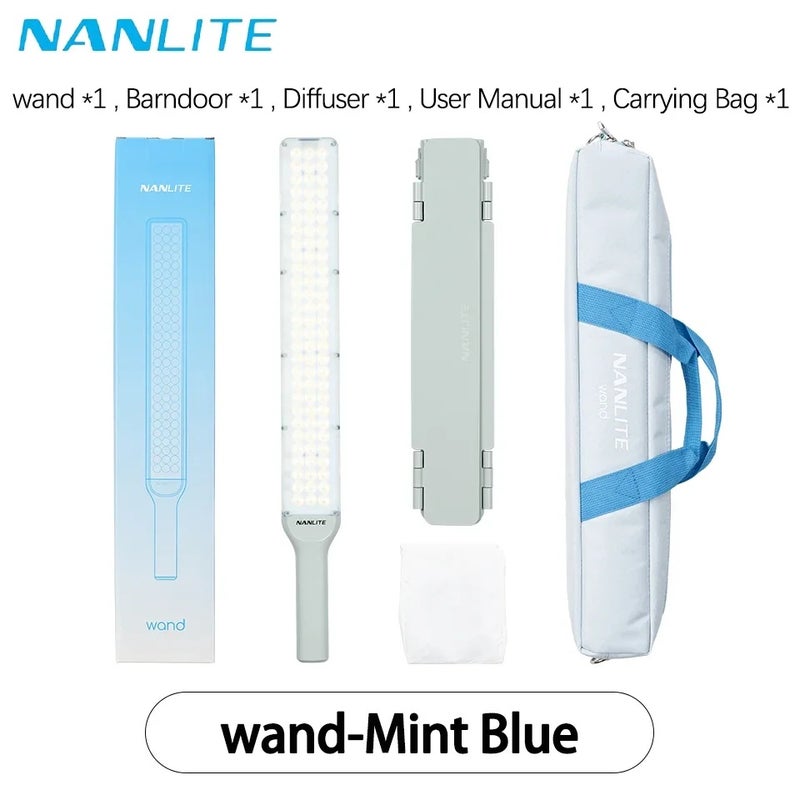 نانليت إضاءة استوديو تصوير Nanlite, Mint Blue - Image 1