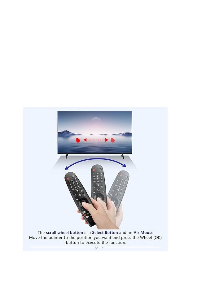 Universal Lg Tv series console mouse remote control - Image 2