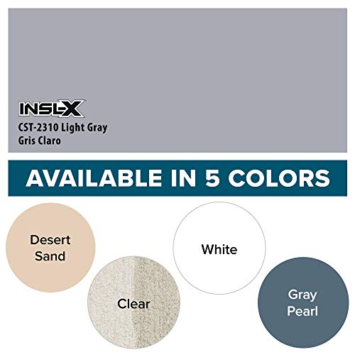 INSL-X CST231009A-01 TuffCrete Waterborne Acrylic Concrete Stain Paint, 1 Gallon, Light Gray, 128 Fl Oz (Pack of 1) - Image 2